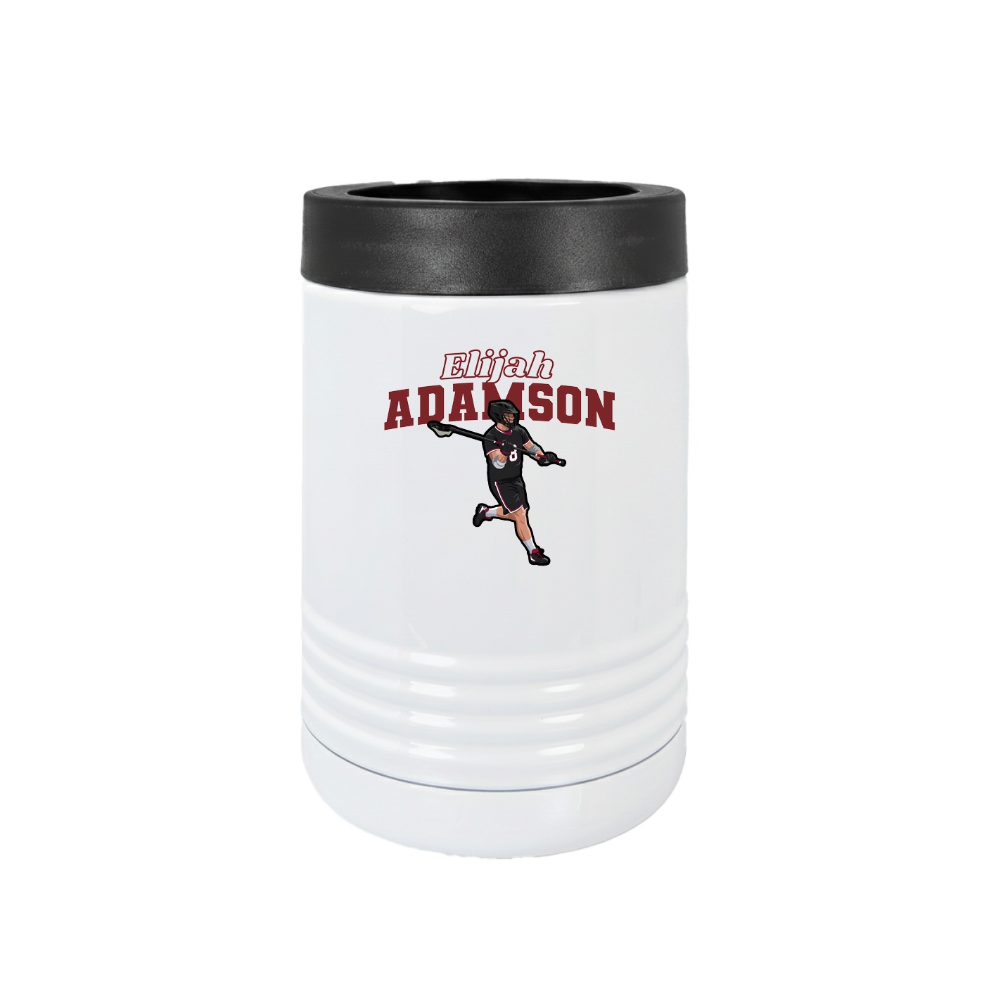 Beverage Holder — Name Arch in White