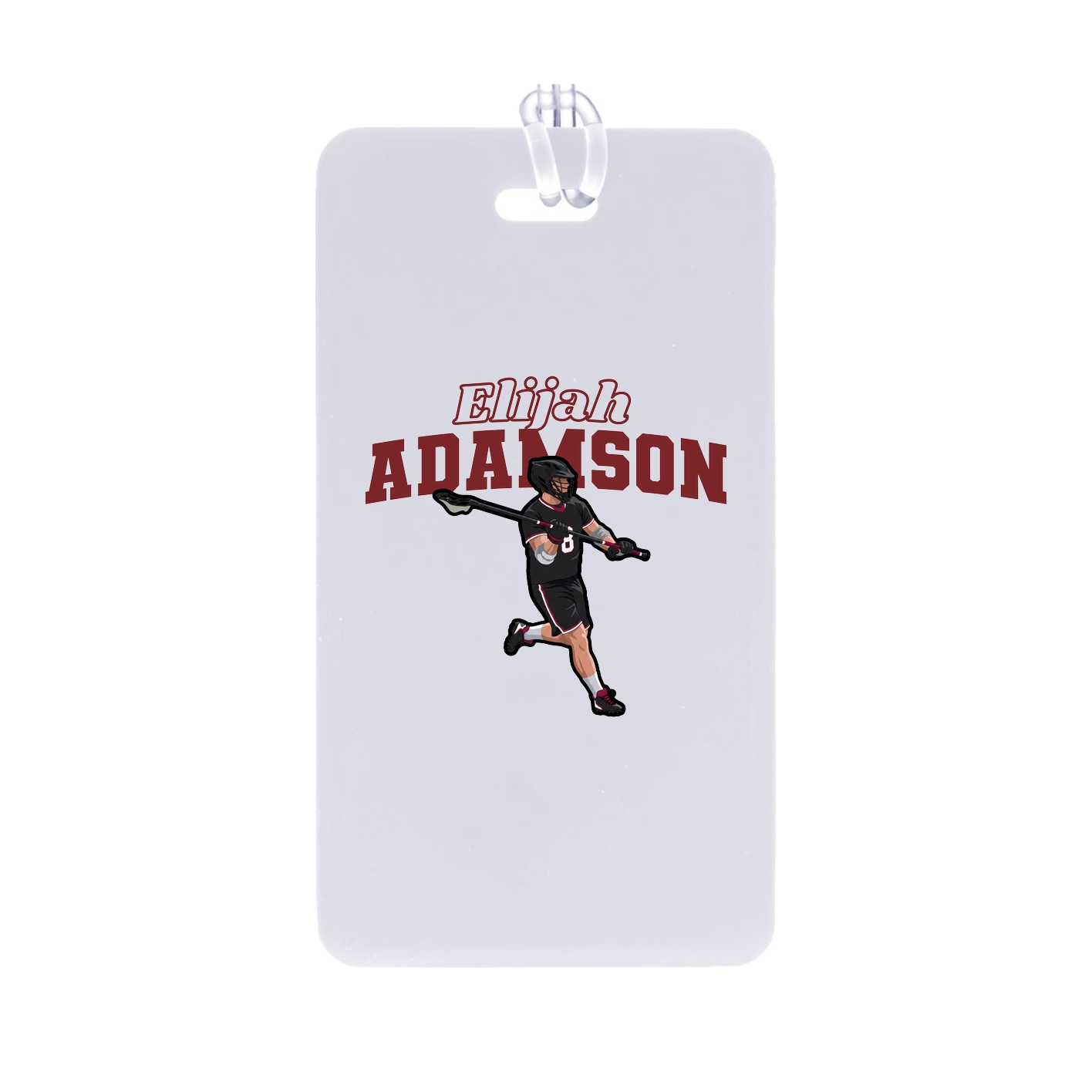 Bag Tag — Name Arch in Classic
