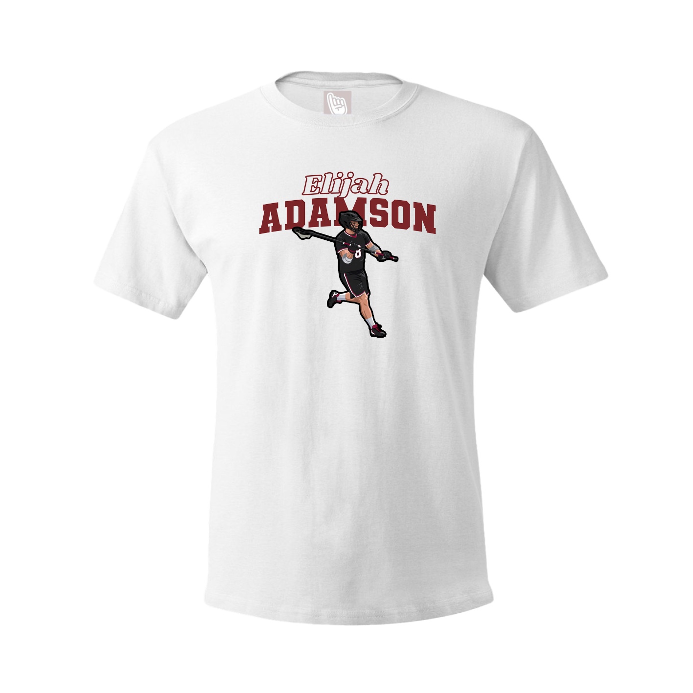 Tee — Name Arch in White