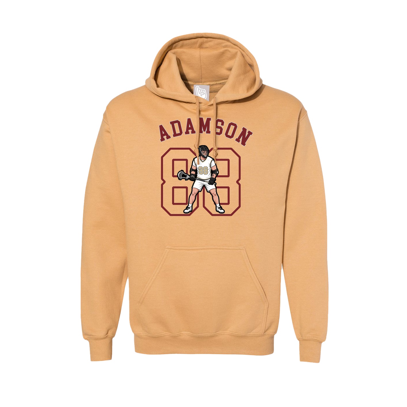 Hoodie — Shirsey Arch in Vegas Gold