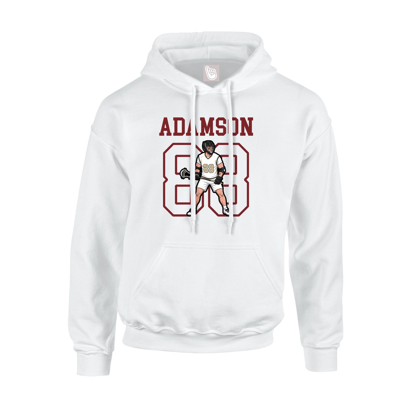 Youth Hoodie — Shirsey in White