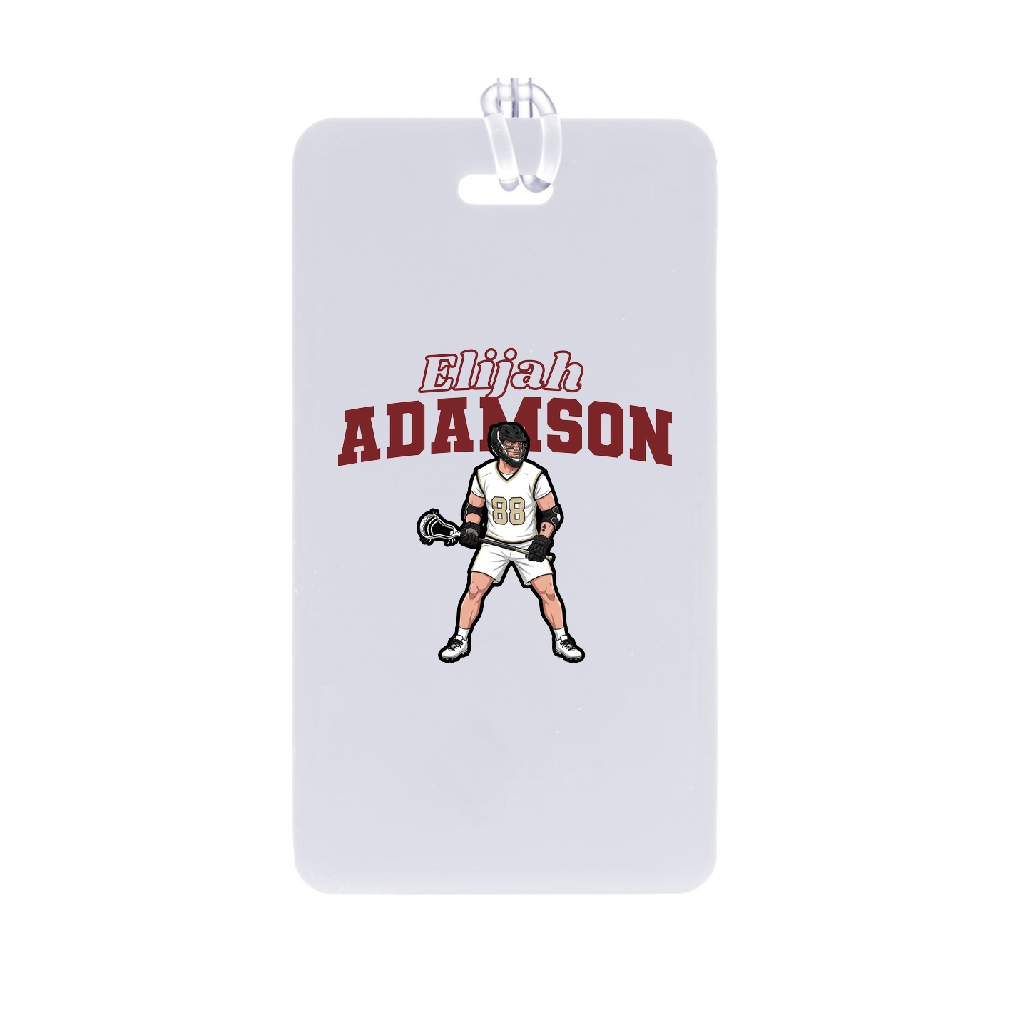Bag Tag — Name Arch in Classic