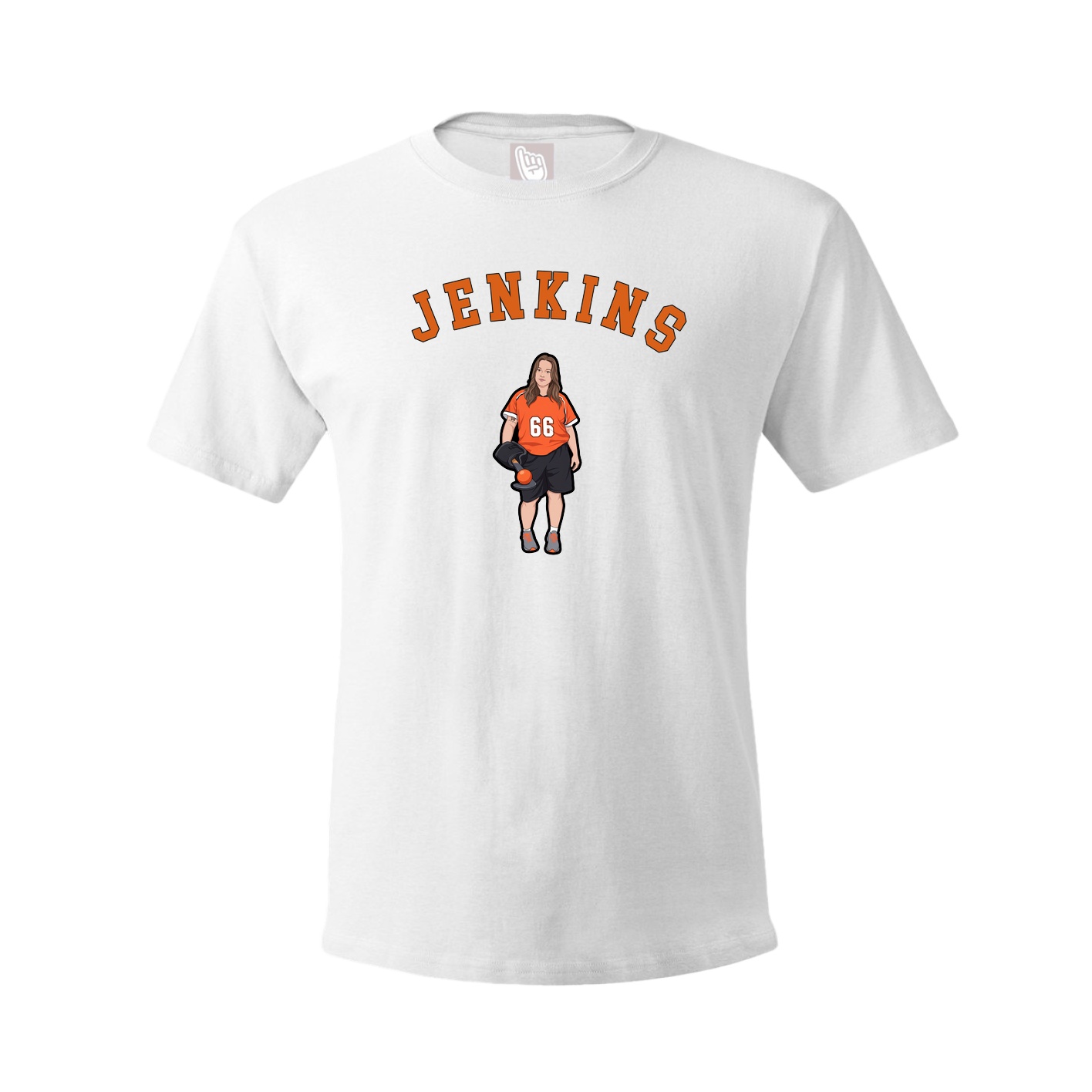 Tee — Shirsey Arch in White