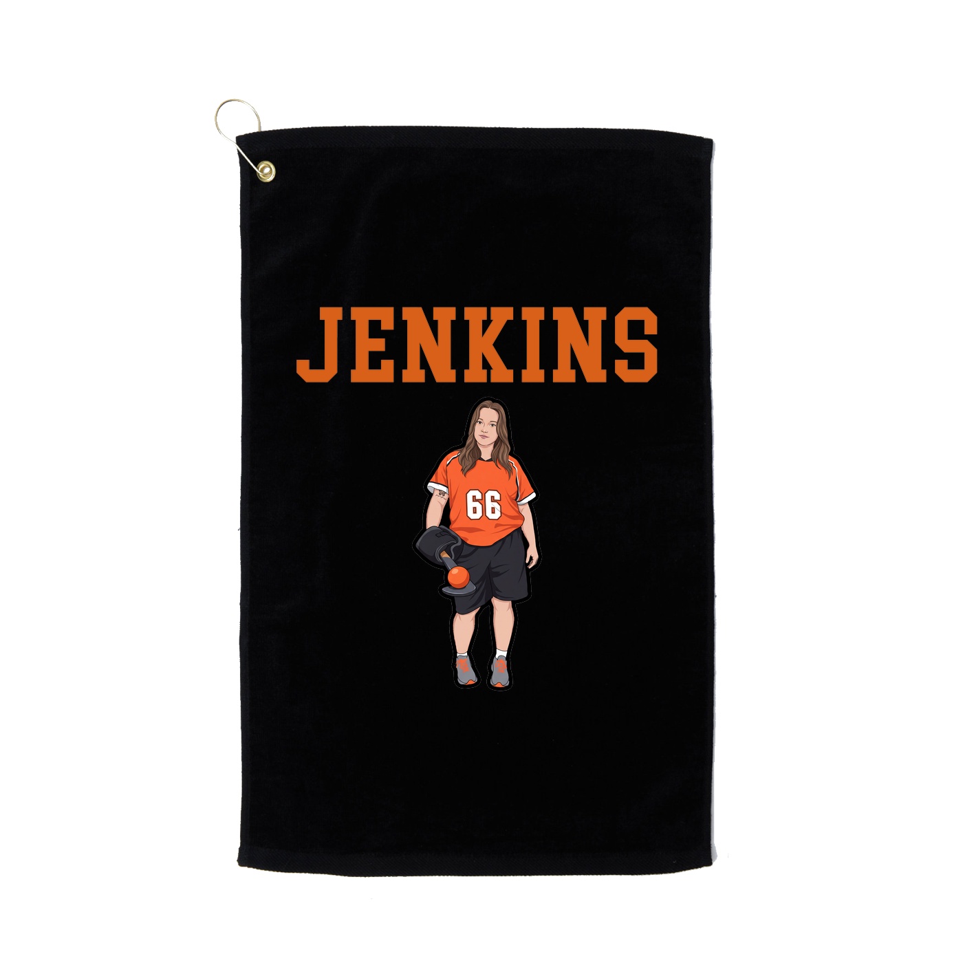 Golf Towel — Shirsey in Black