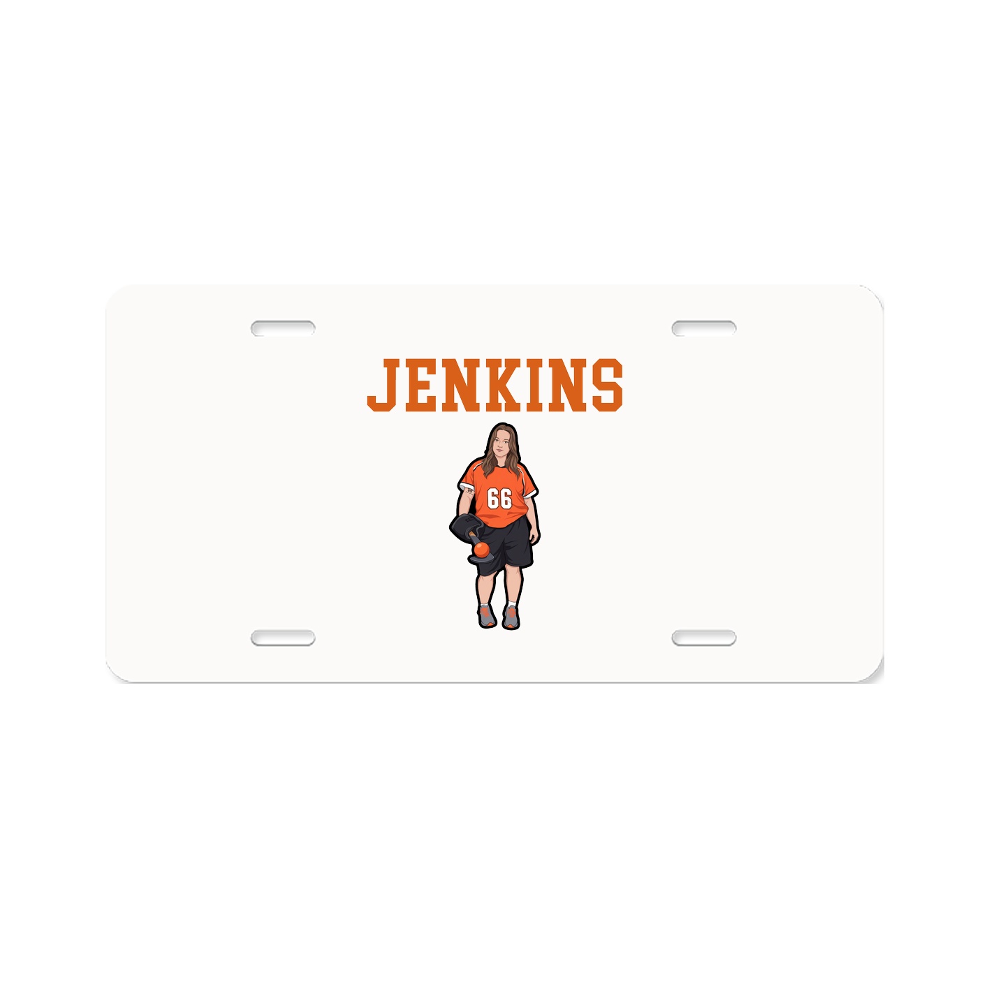 License Plate — Shirsey in Classic