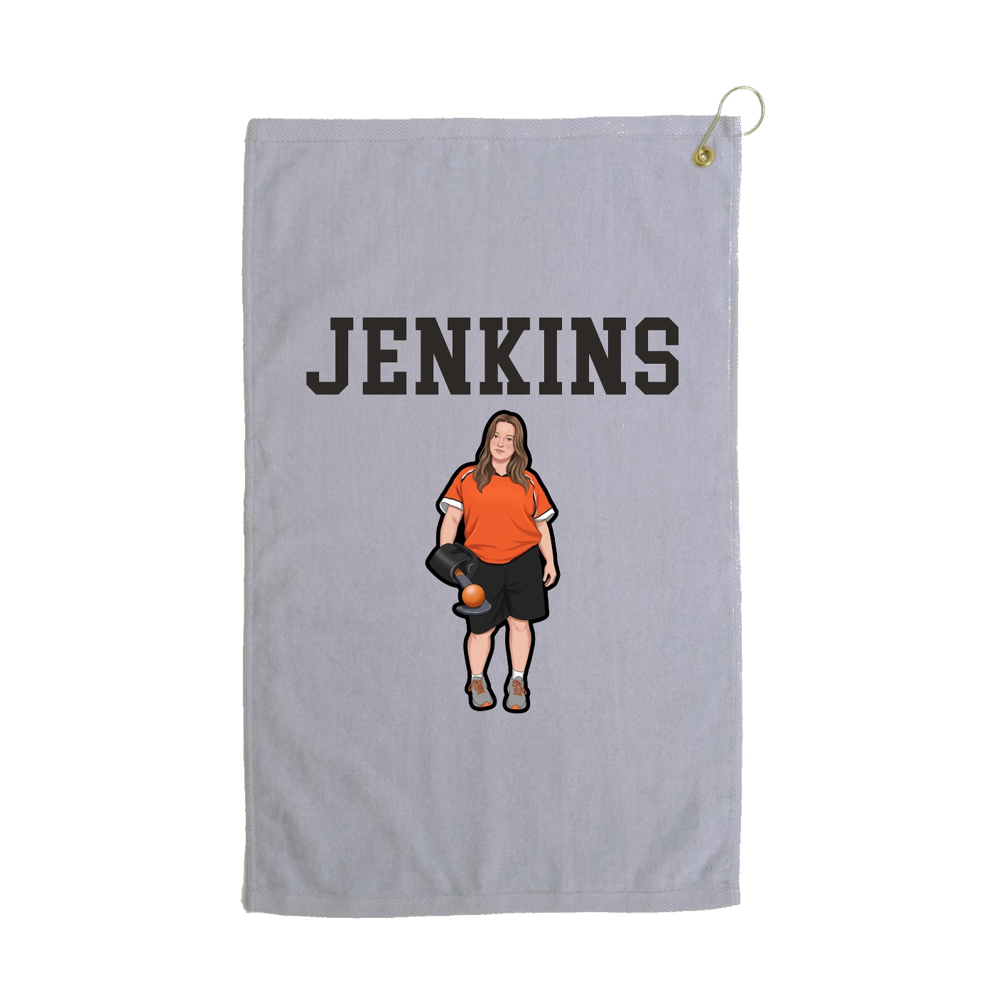 Golf Towel — Shirsey in Grey