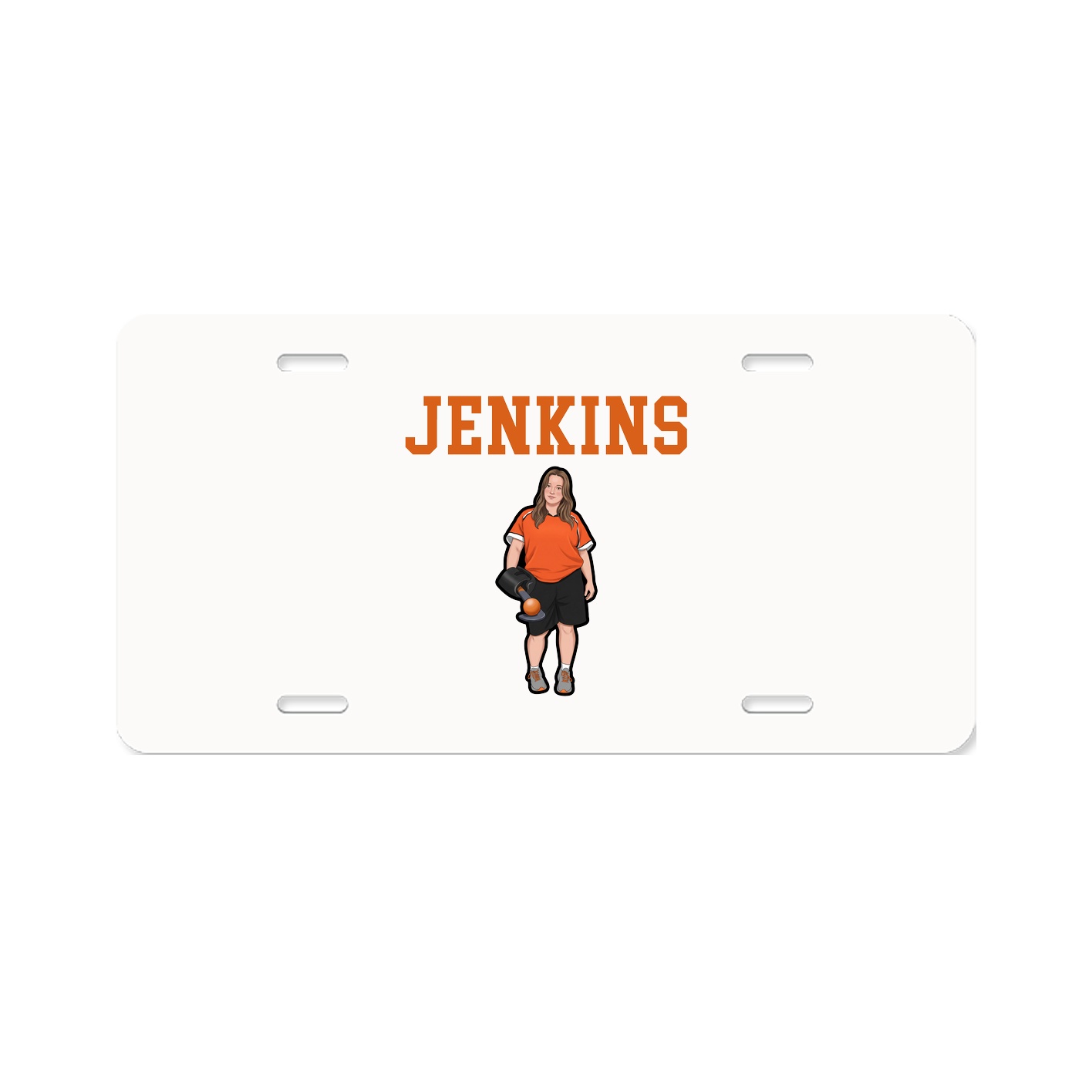 License Plate — Shirsey in Classic