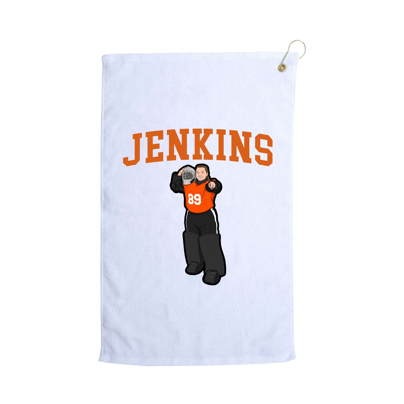 Golf Towel — Shirsey in White