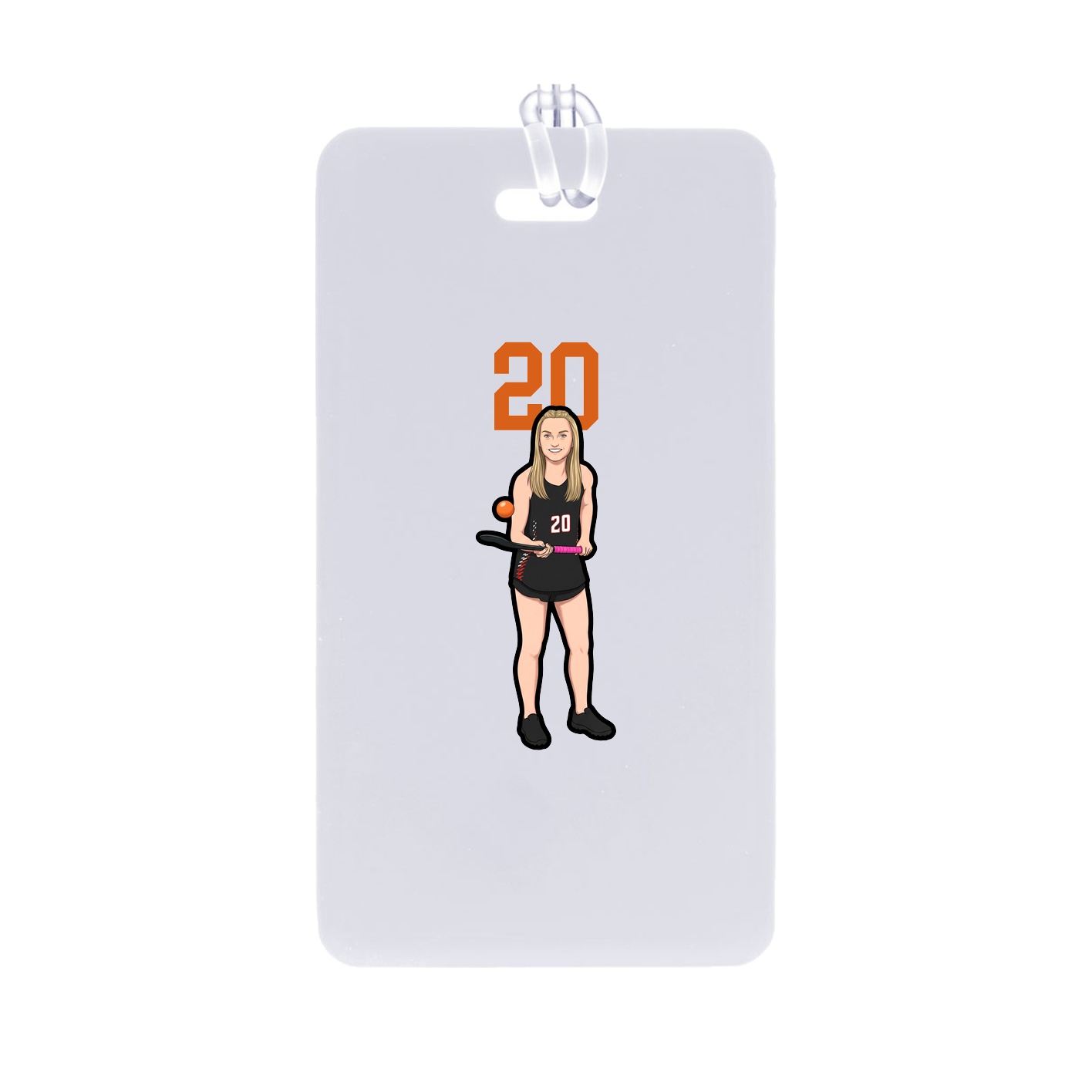 Bag Tag — Number Top in Classic