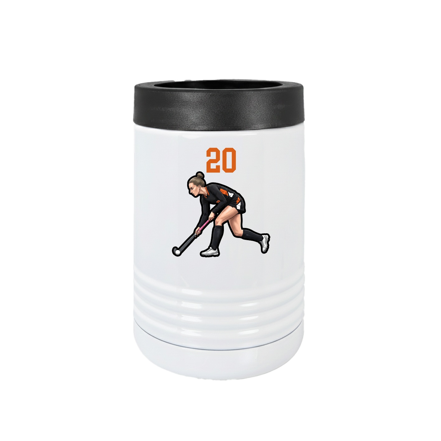 Beverage Holder — Number Top in White