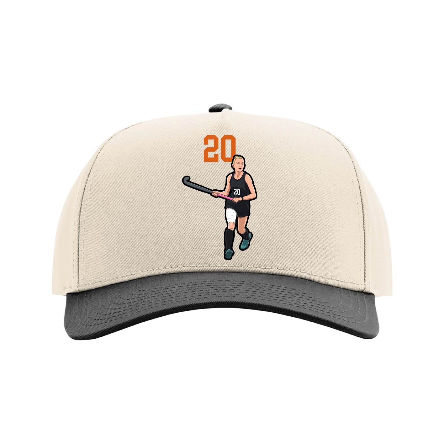 Full Fabric Five-Panel Champ Cap