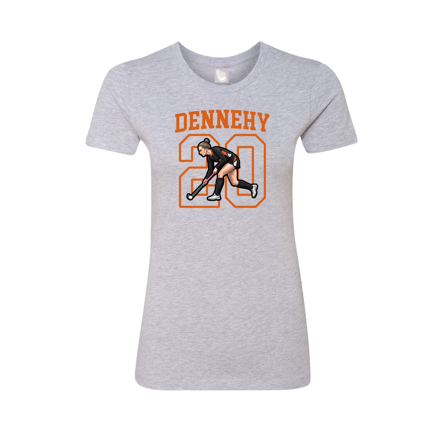 Fitted Women's Tee — Shirsey in Grey