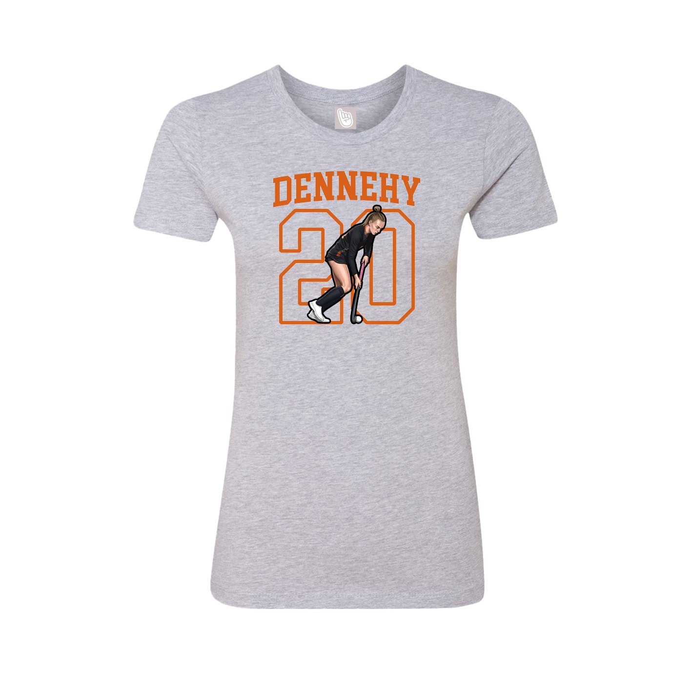 Fitted Women's Tee — Shirsey in Grey