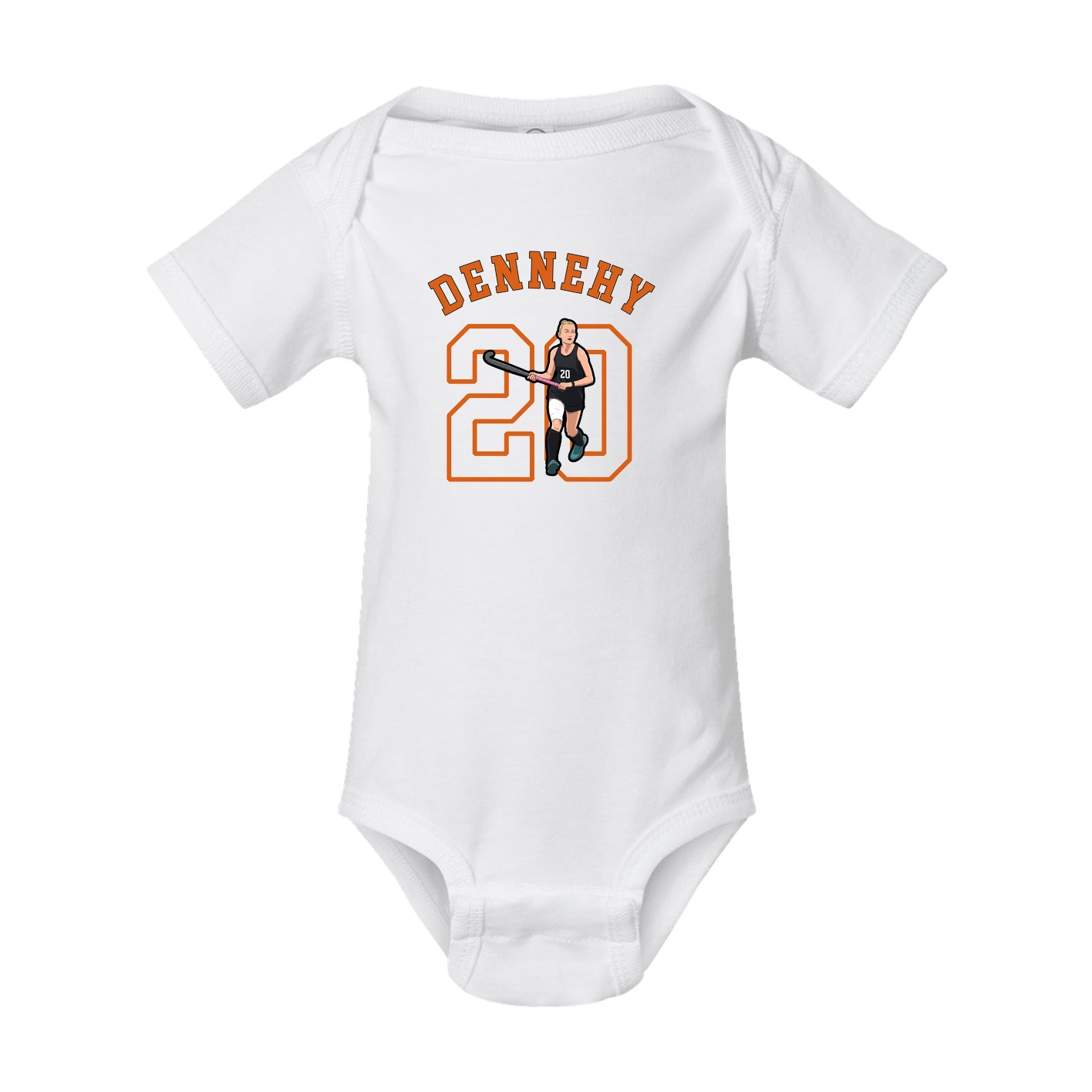 Baby Onesie — Shirsey Arch in White