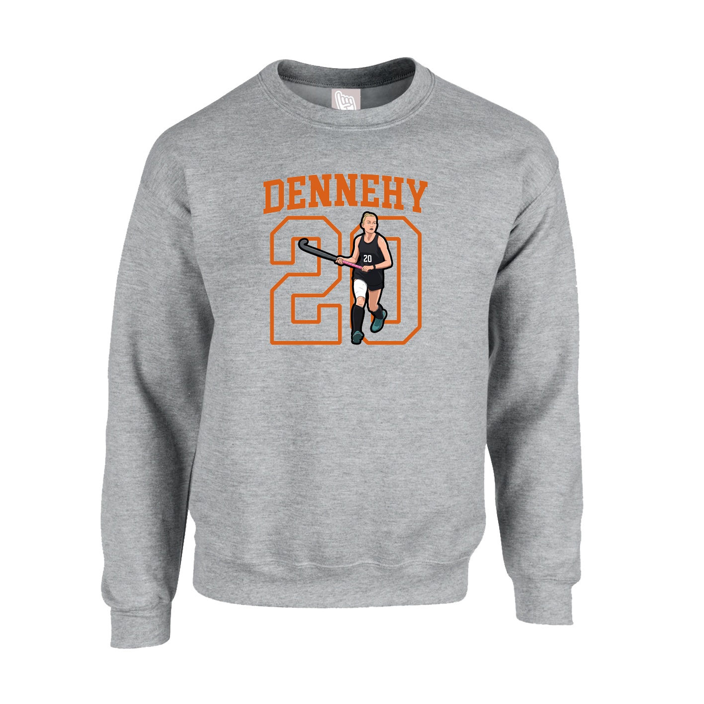 Fleece Crew — Shirsey in Grey