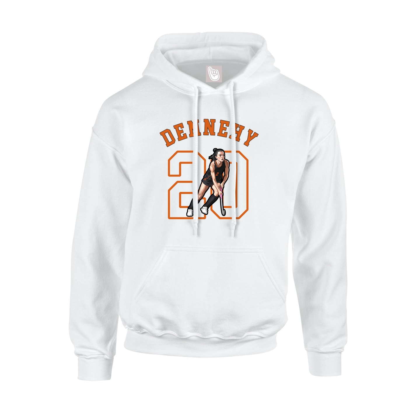 Hoodie — Shirsey Arch in White