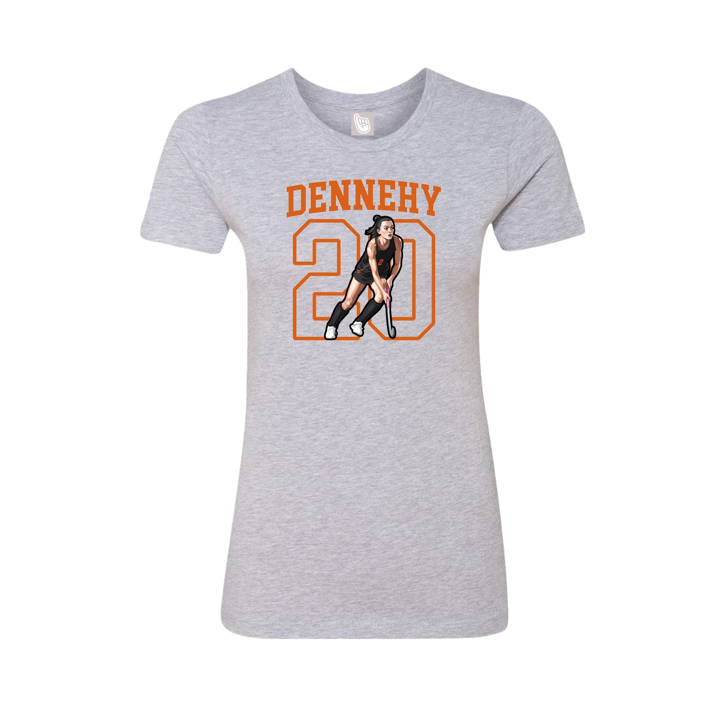 Fitted Women's Tee — Shirsey in Grey