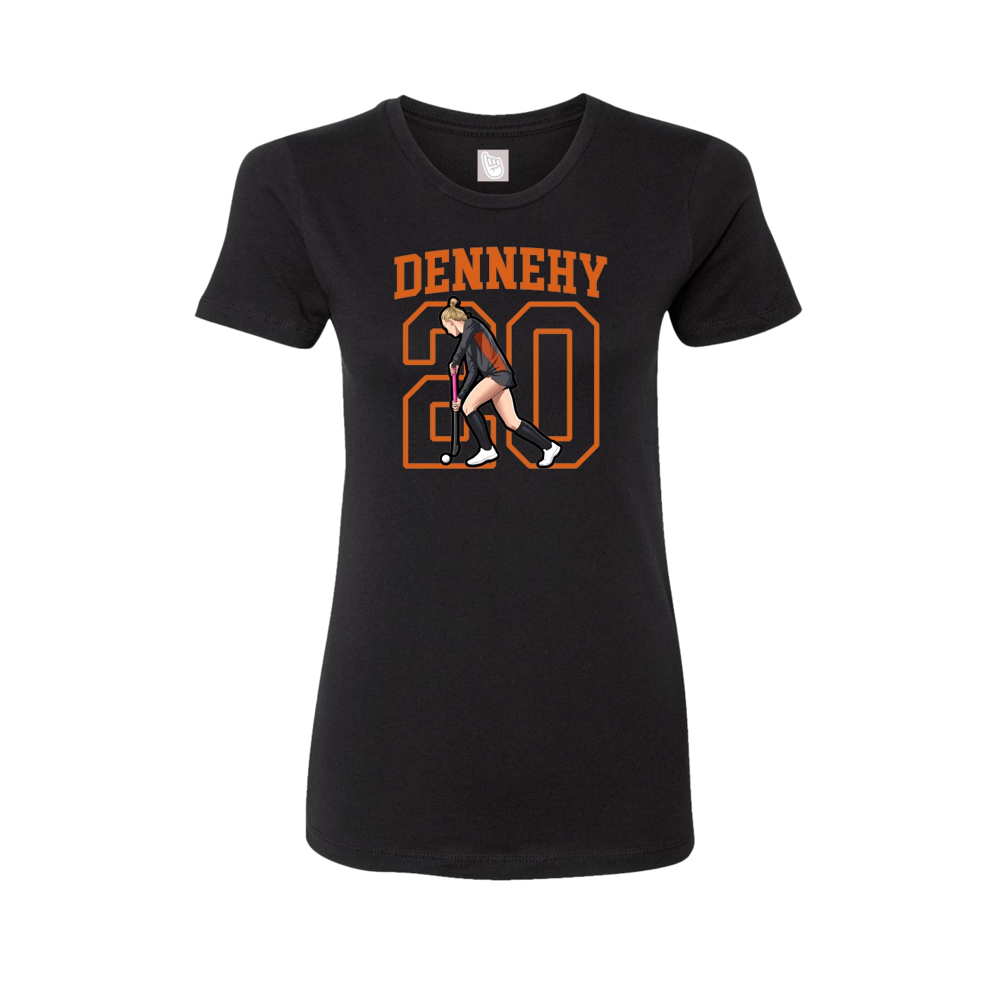 Fitted Women's Tee — Shirsey in Black