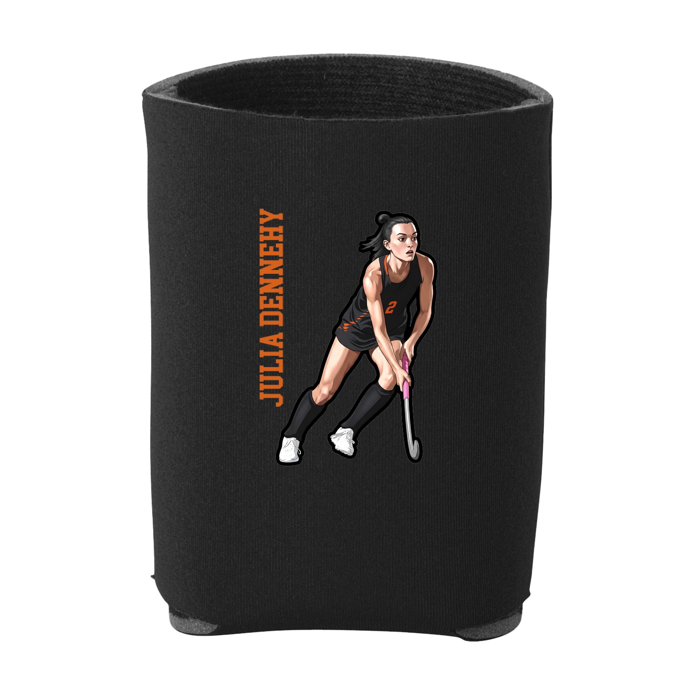 Can Holder — Name Vertical in Black