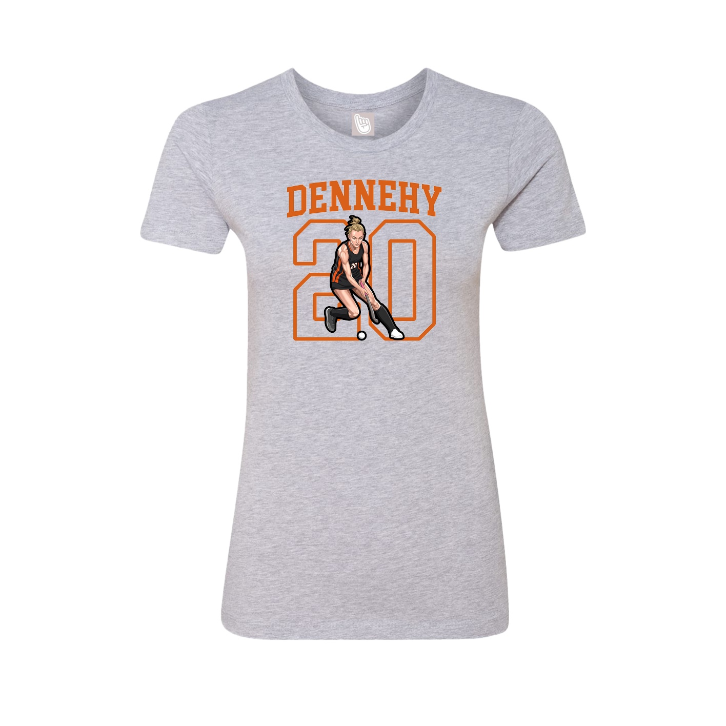 Fitted Women's Tee — Shirsey in Grey