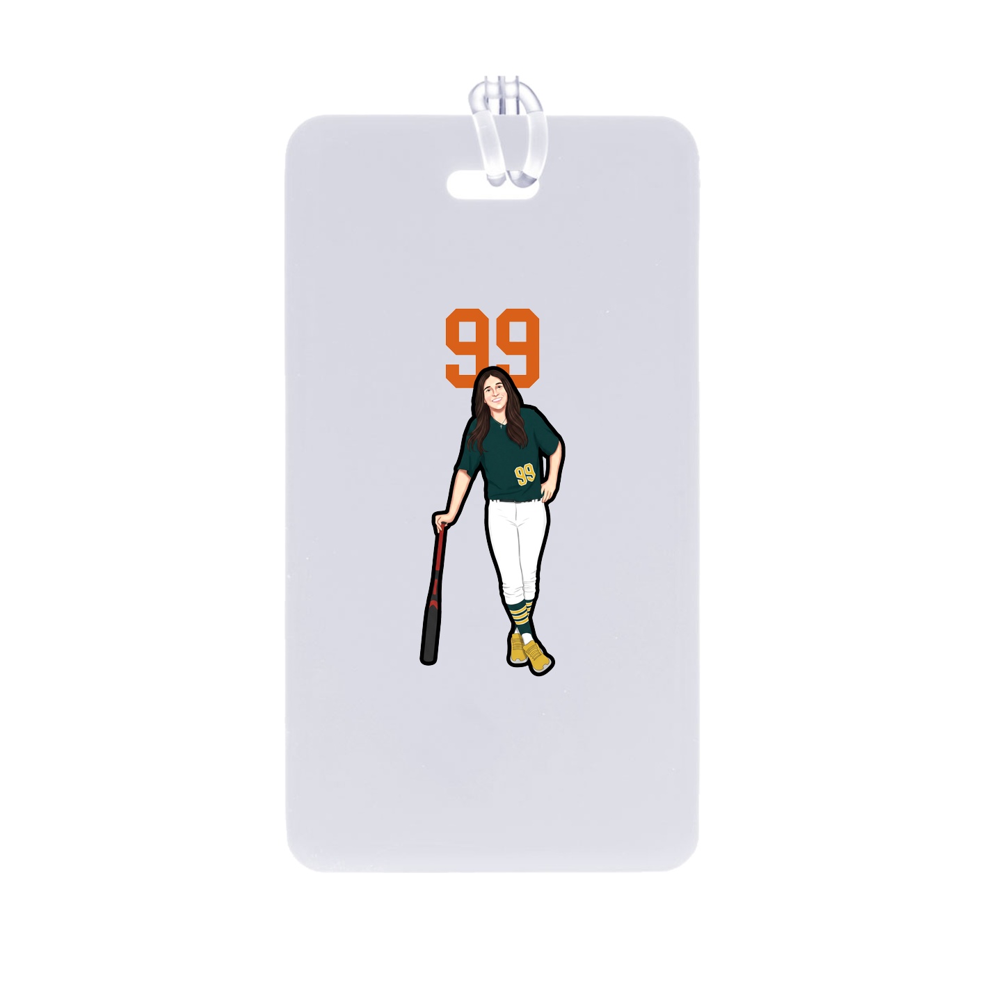 Bag Tag — Number Top in Classic