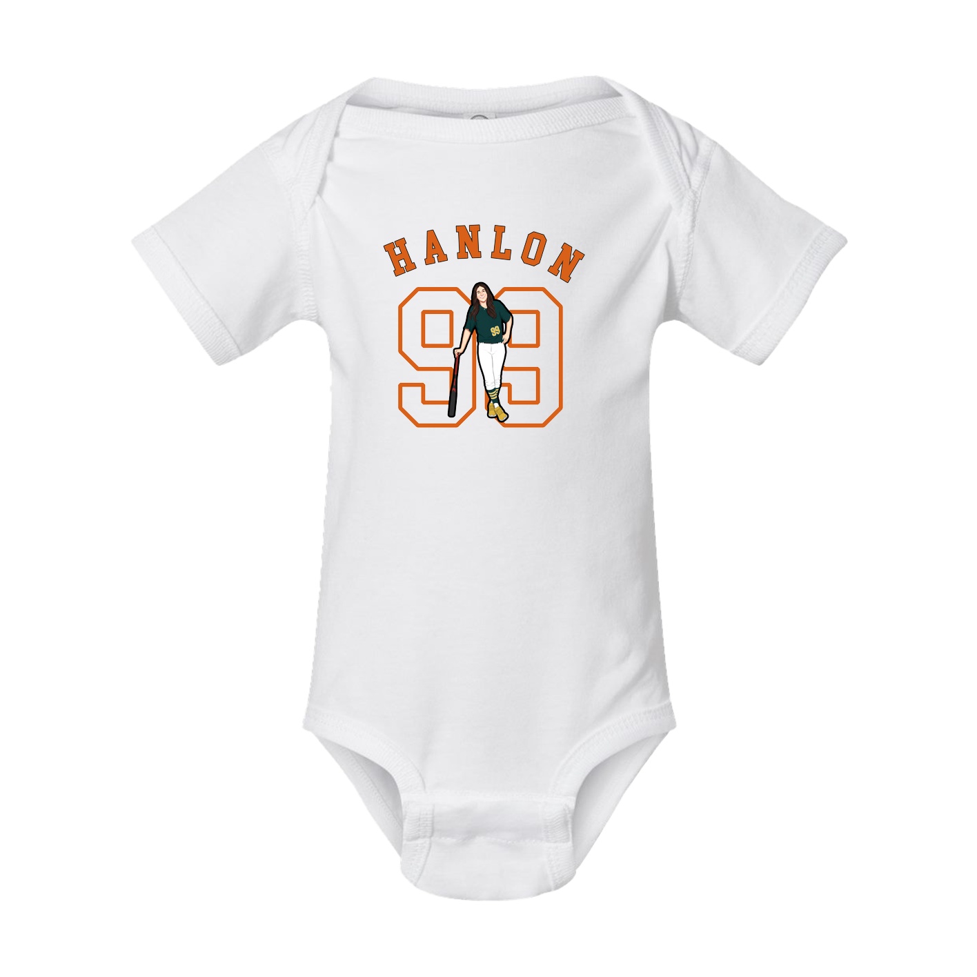 Baby Onesie — Shirsey Arch in White