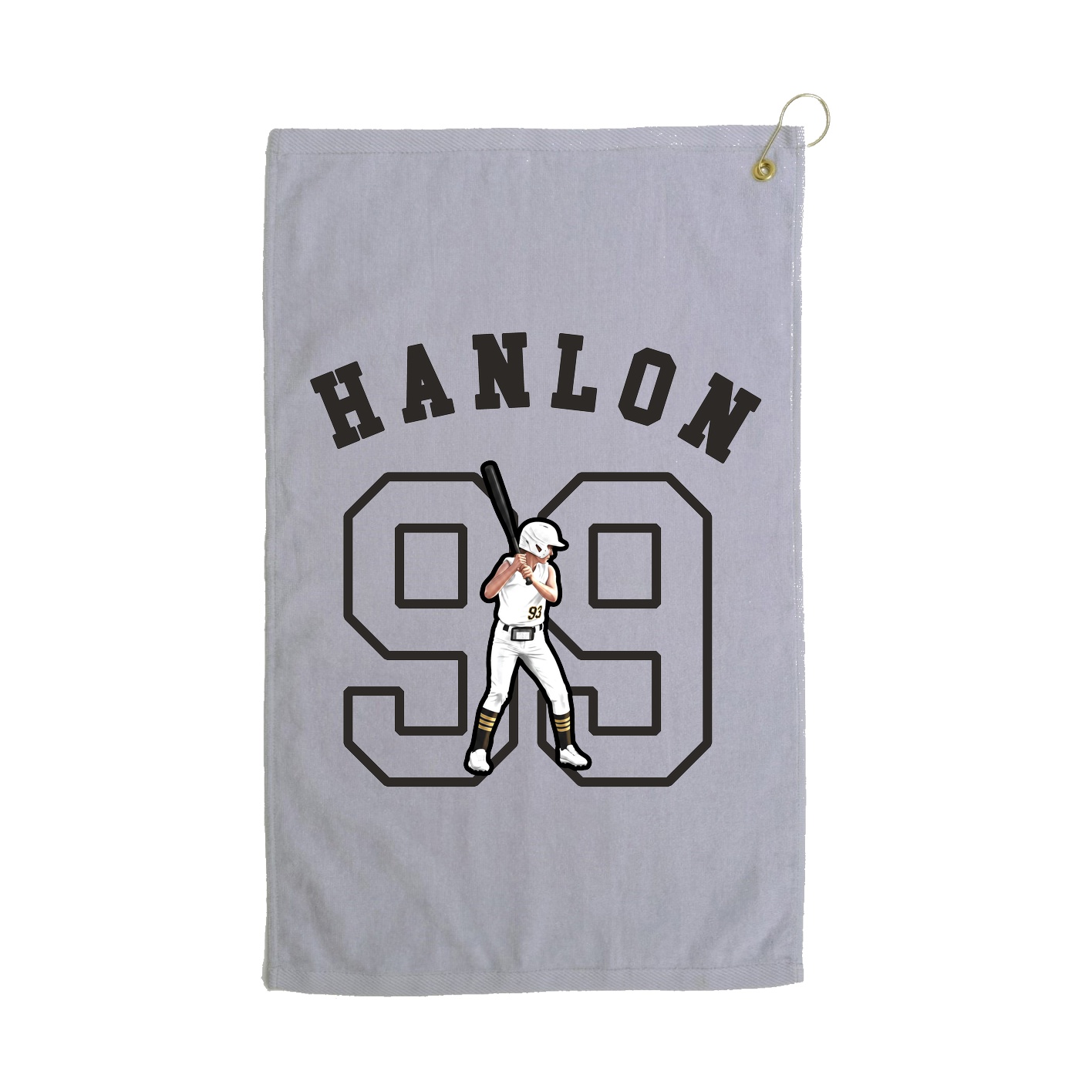 Golf Towel — Shirsey Arch in Grey