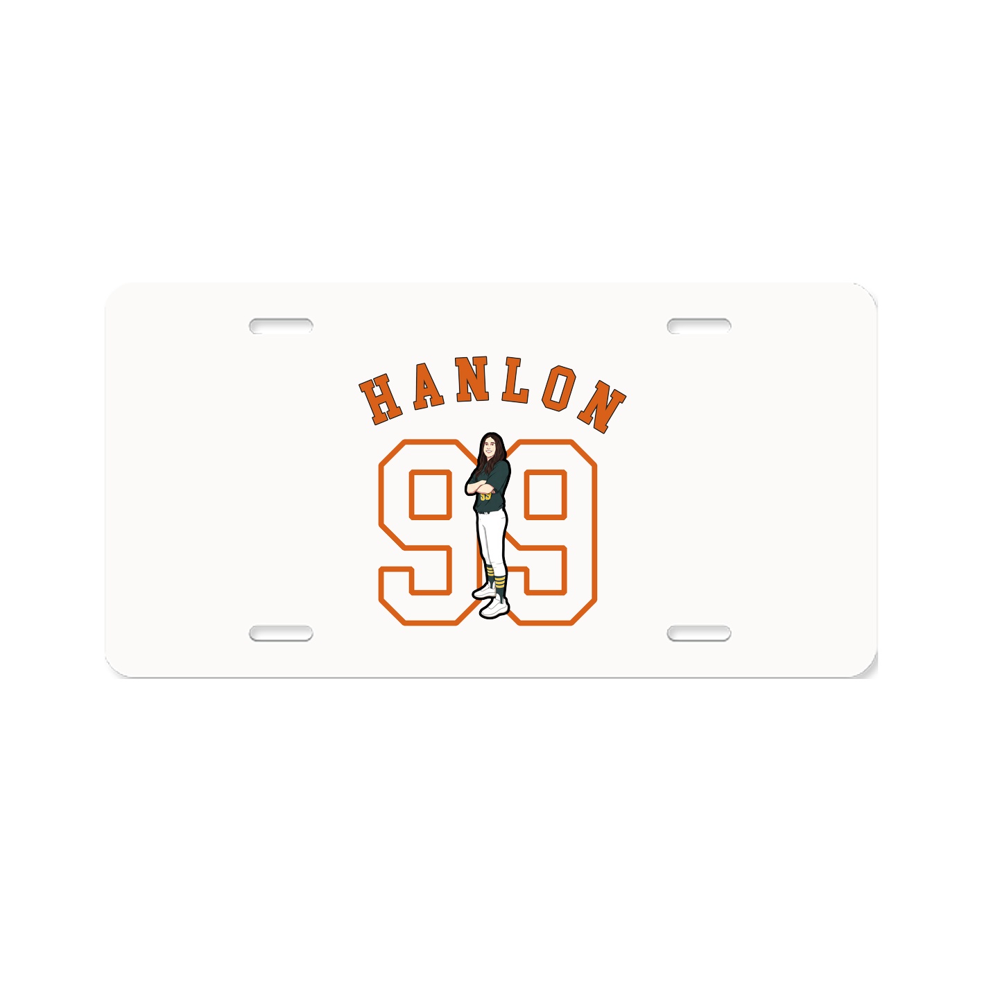 License Plate — Shirsey Arch in Classic