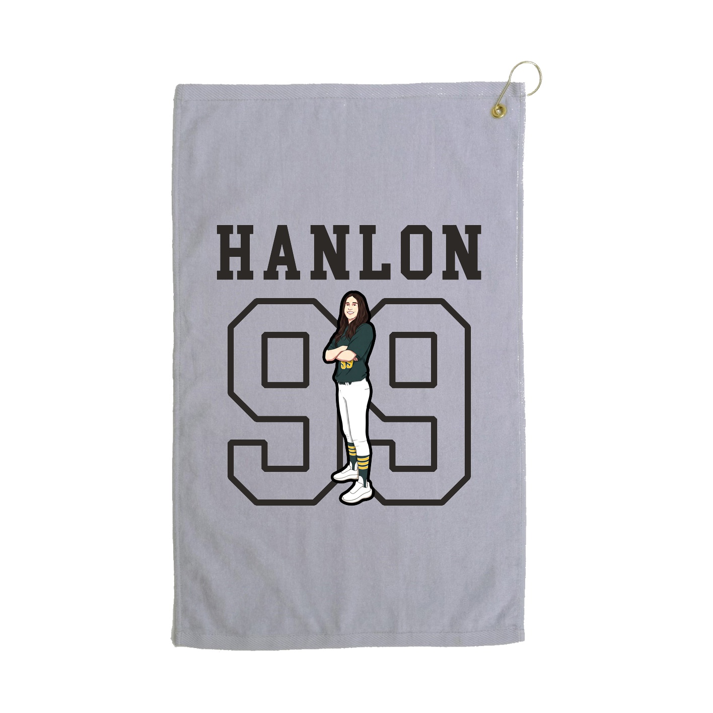 Golf Towel — Shirsey in Grey