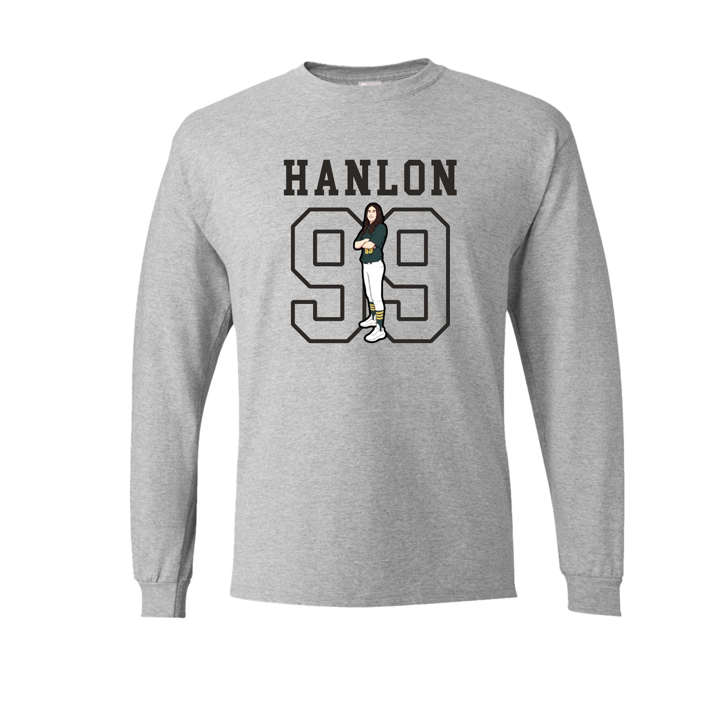 Long Sleeve Tee — Shirsey in Grey