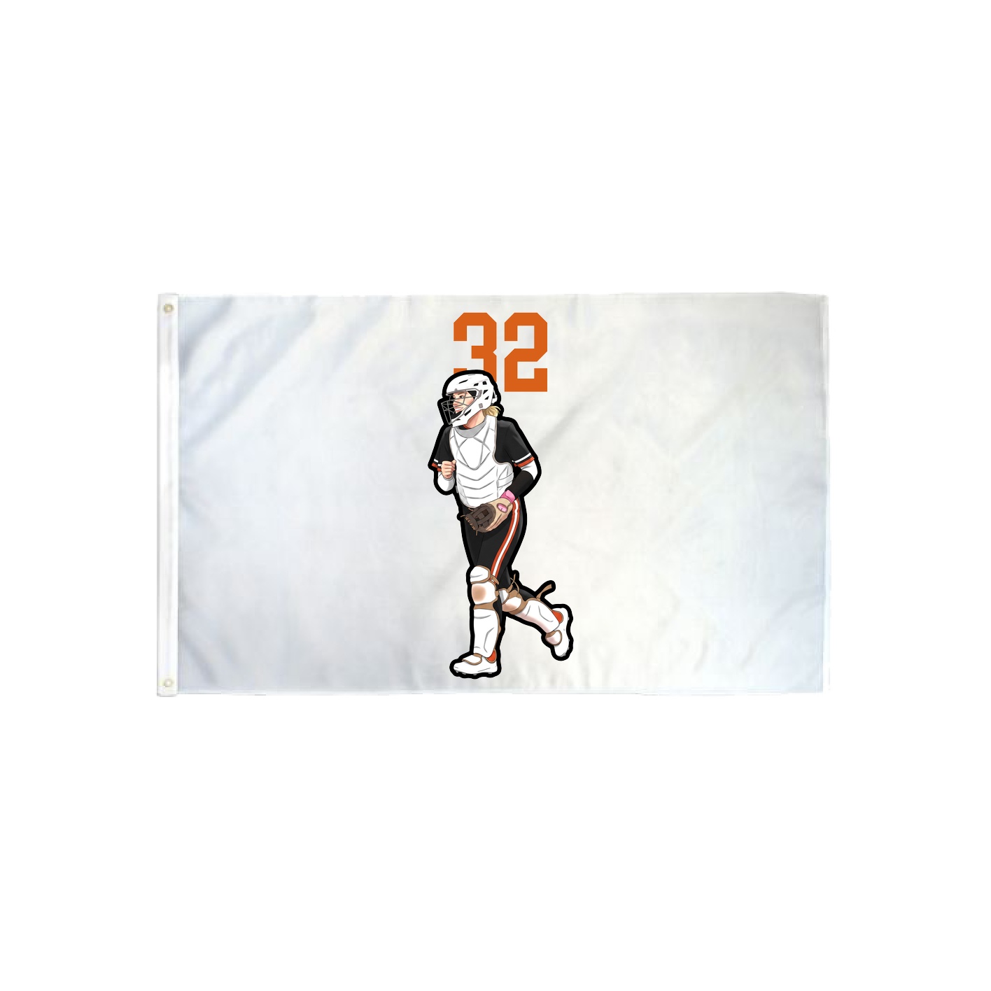 3x5 Flag — Number Top in Classic