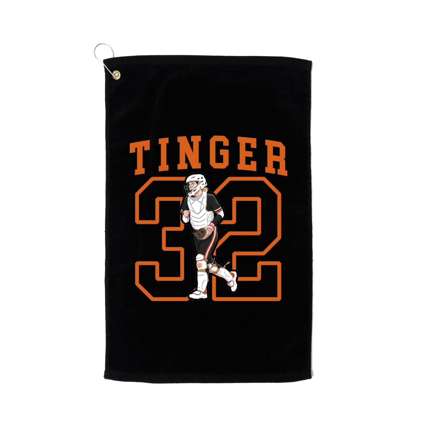 Golf Towel — Shirsey in Black