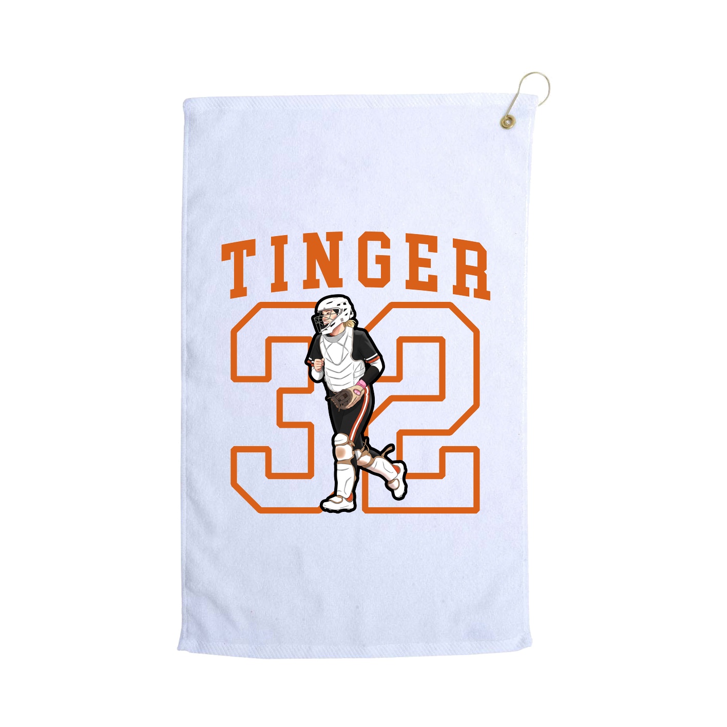 Golf Towel — Shirsey in White