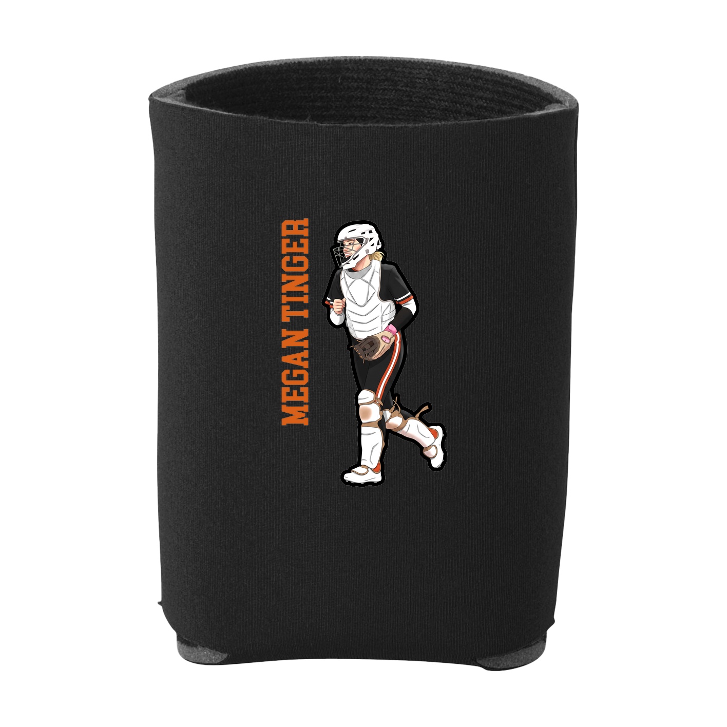 Can Holder — Name Vertical in Black