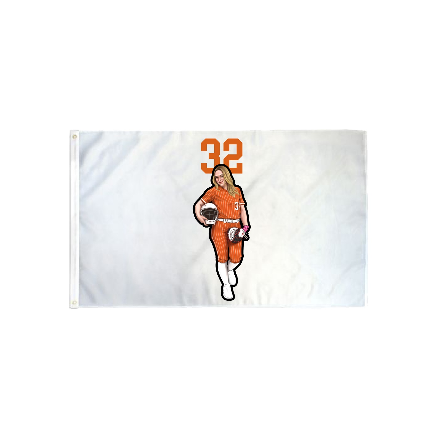 3x5 Flag — Number Top in Classic