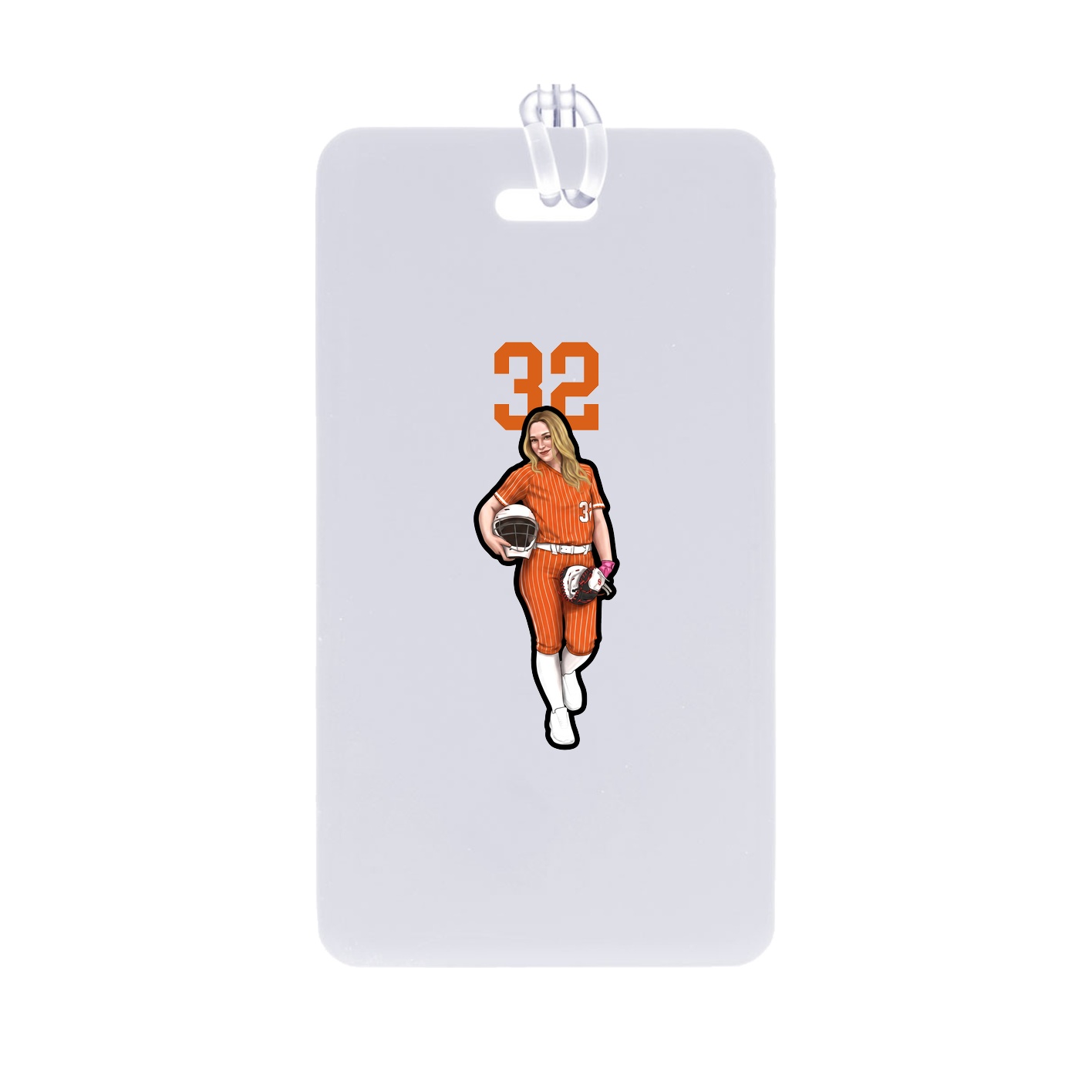 Bag Tag — Number Top in Classic