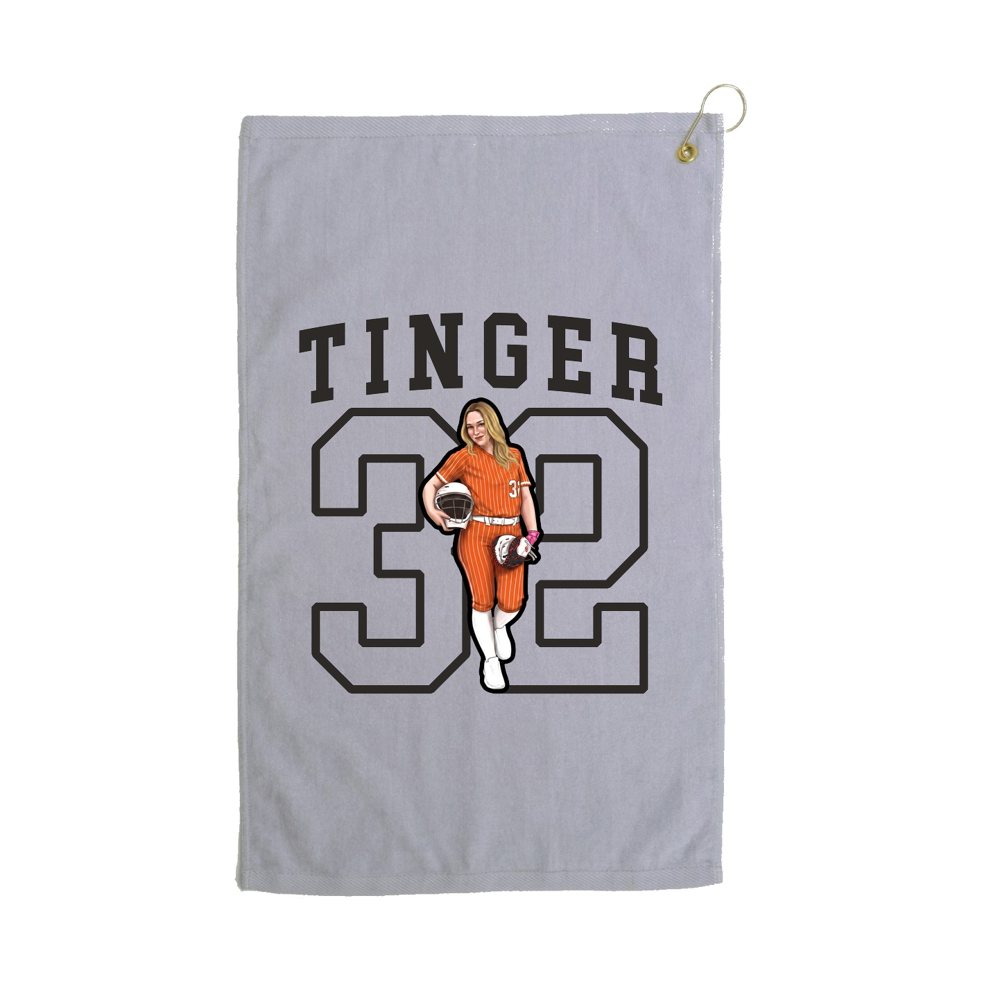 Golf Towel — Shirsey in Grey