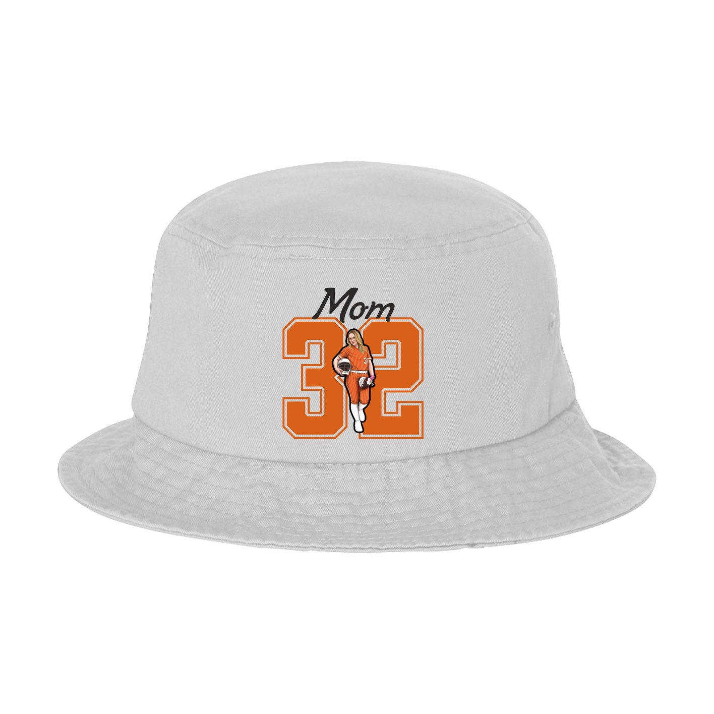 Bucket Cap — Mothers Day Shirsey in White
