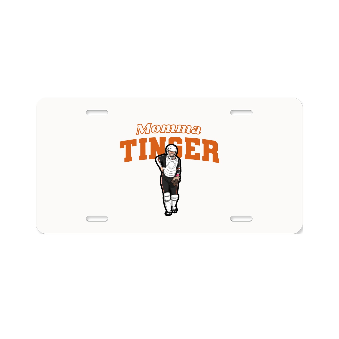 License Plate — Mothers Day Block in Classic