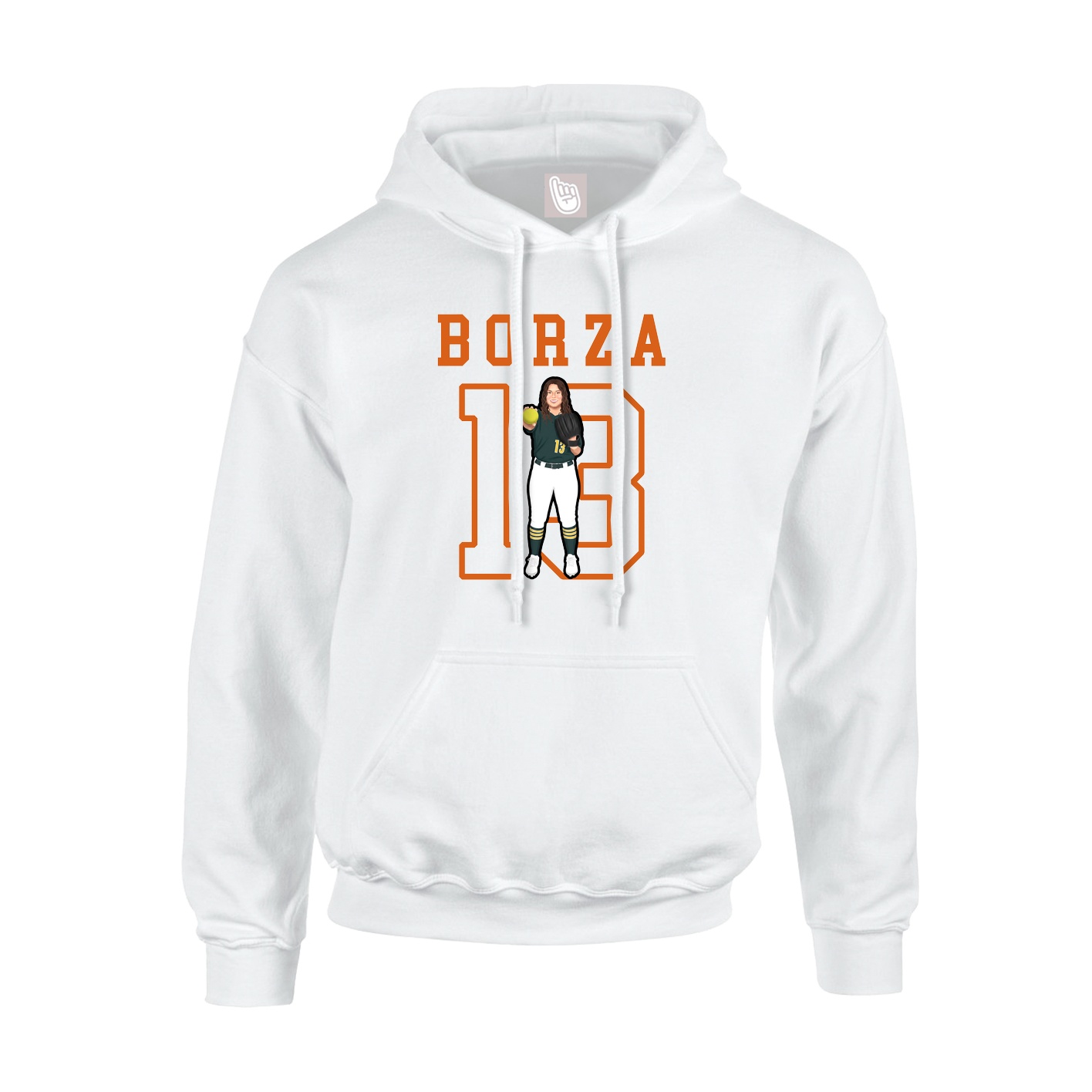 Youth Hoodie — Shirsey in White