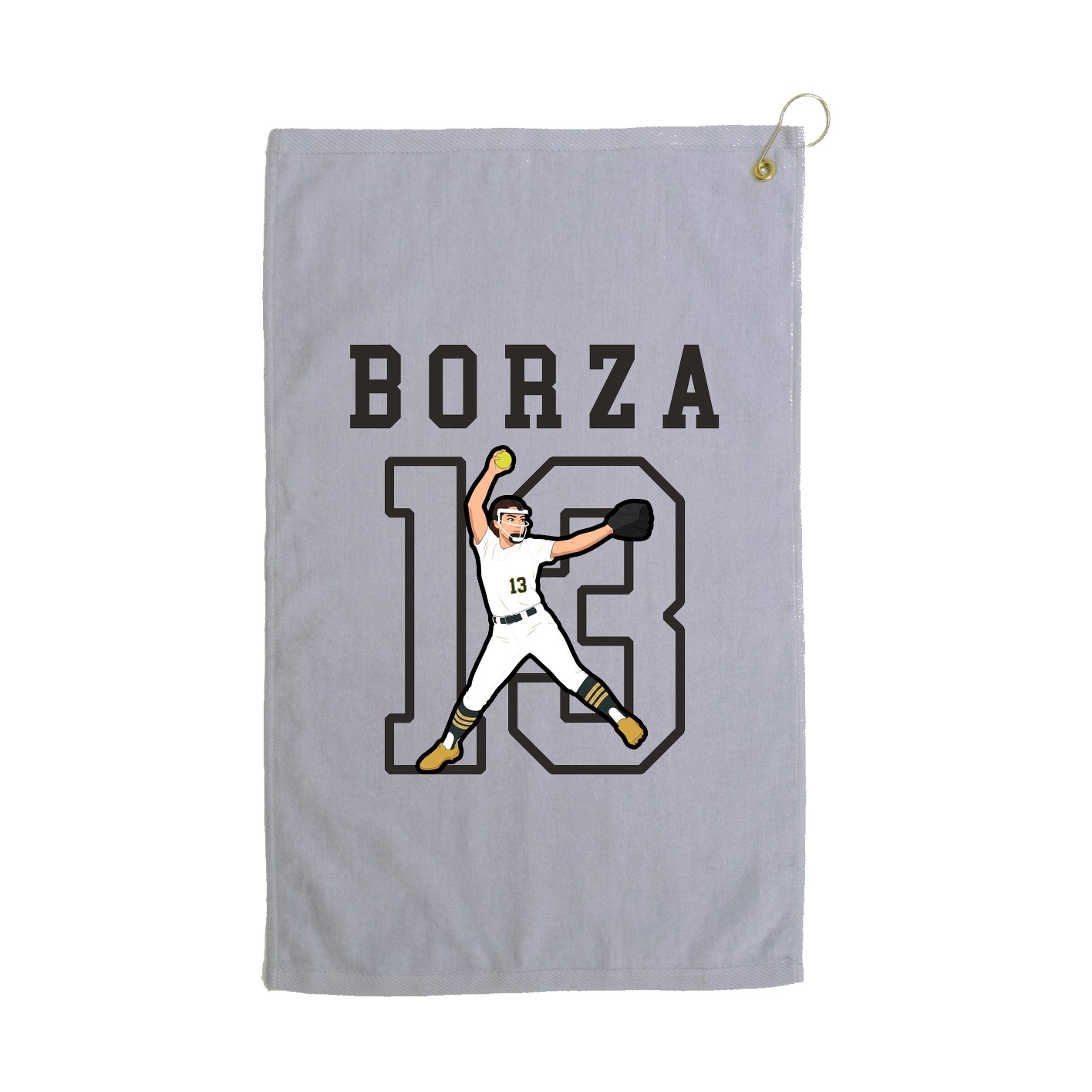 Golf Towel — Shirsey in Grey