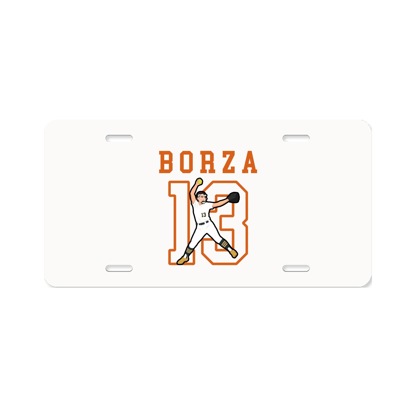 License Plate — Shirsey in Classic