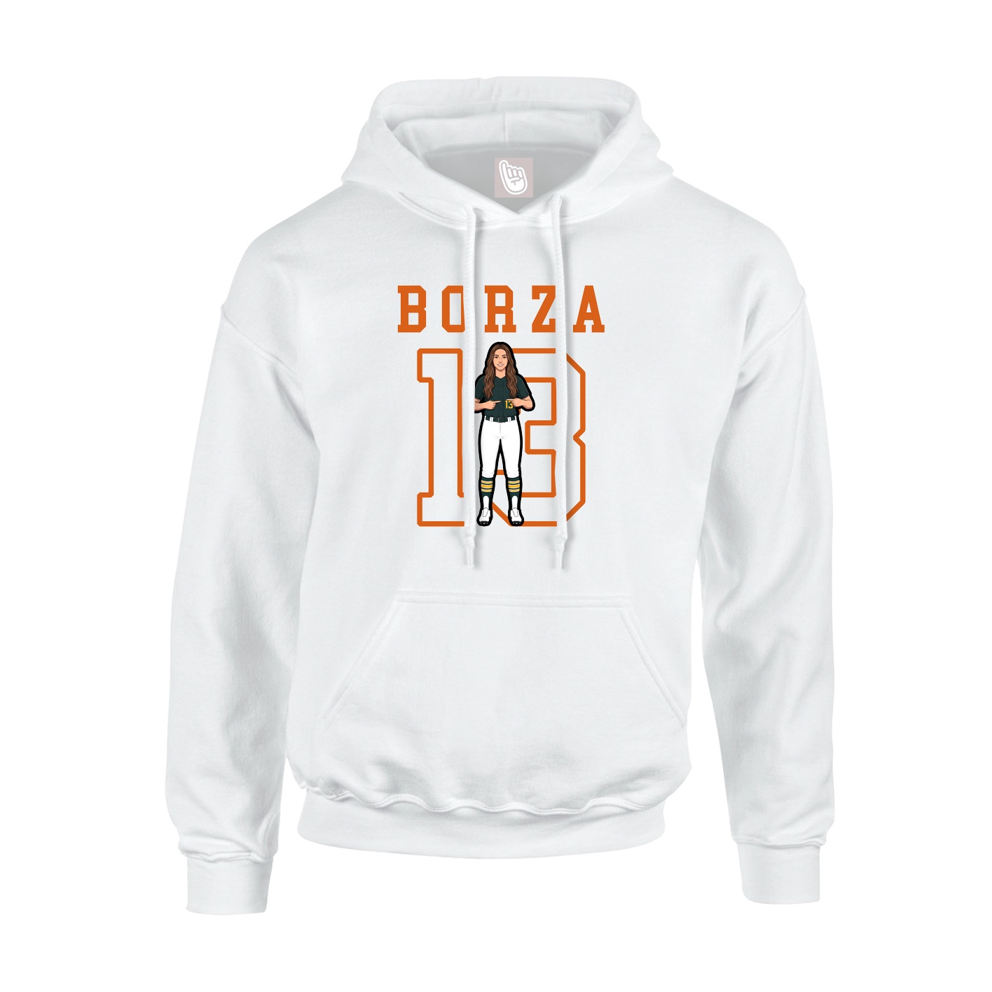 Youth Hoodie — Shirsey in White