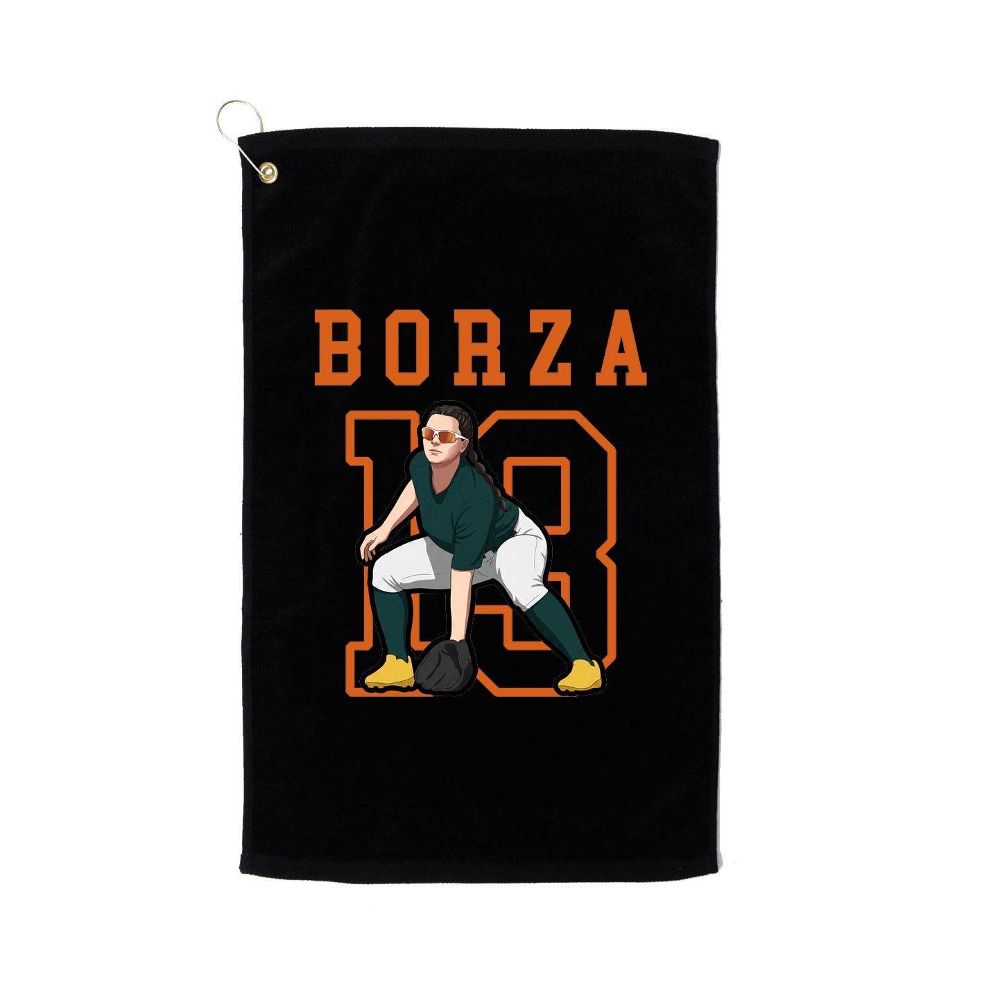 Golf Towel — Shirsey in Black