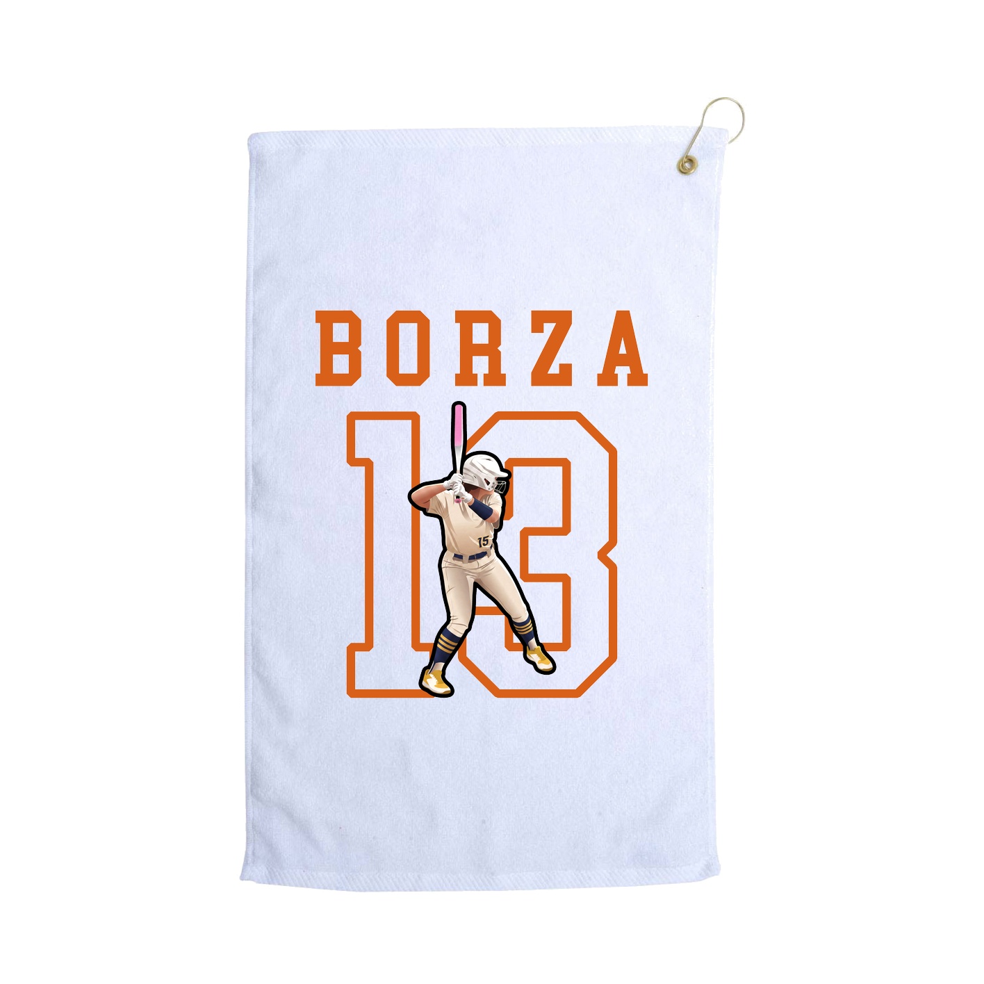 Golf Towel — Shirsey in White