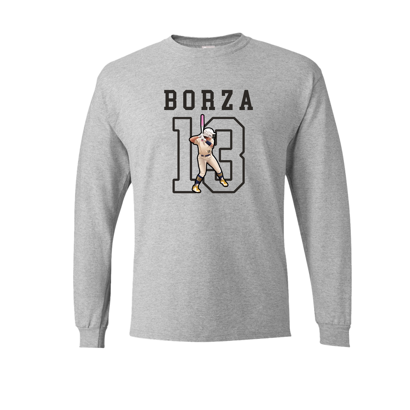 Long Sleeve Tee — Shirsey in Grey