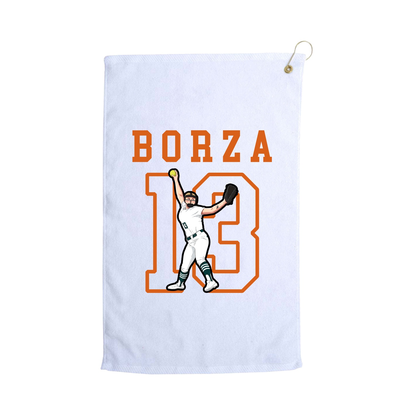 Golf Towel — Shirsey in White