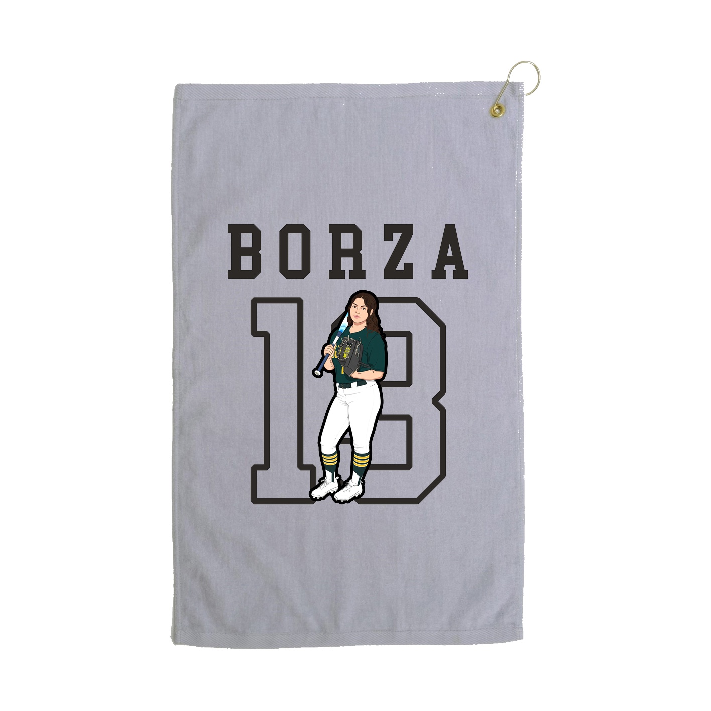 Golf Towel — Shirsey in Grey