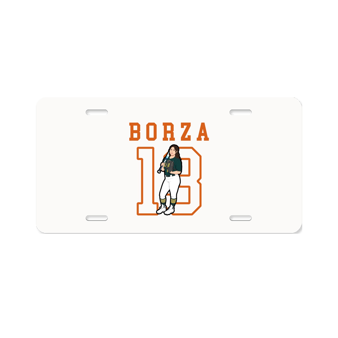 License Plate — Shirsey in Classic