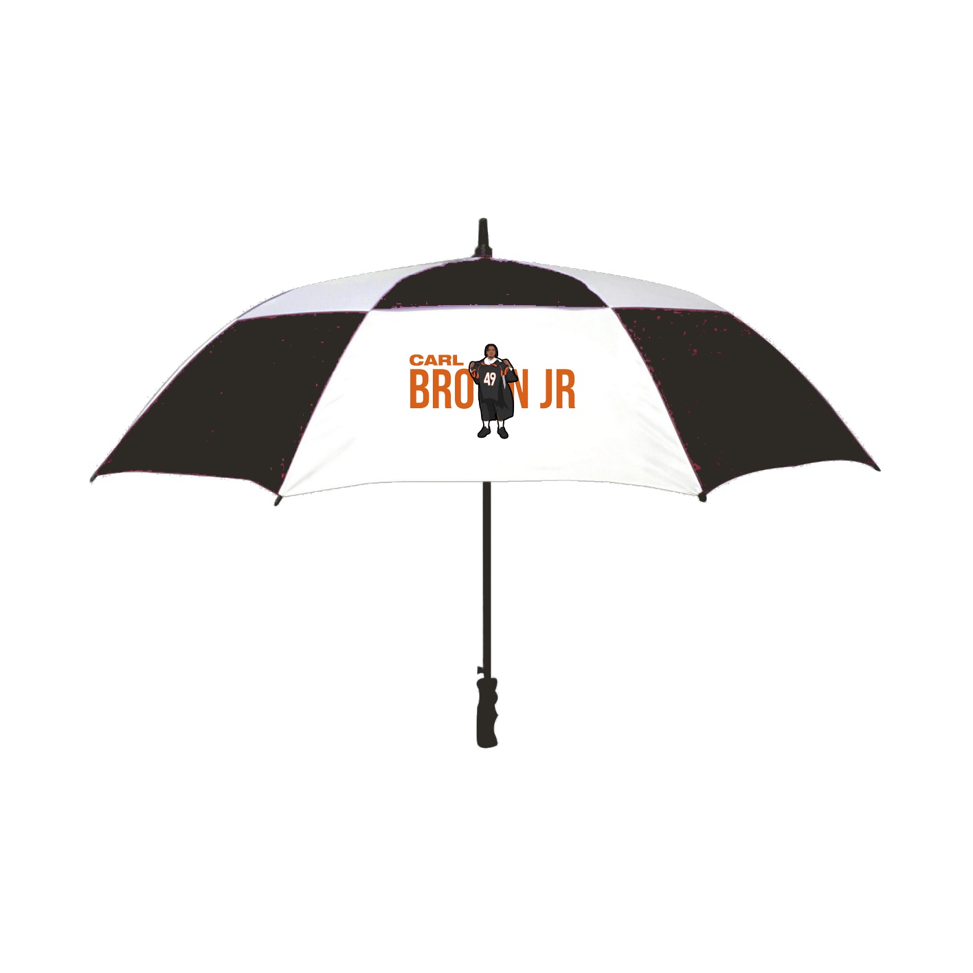 Golf Umbrella — Player Name in Black